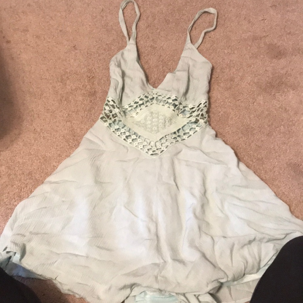 Teal romper